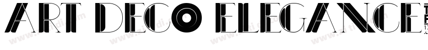 Art Deco Elegance字体转换